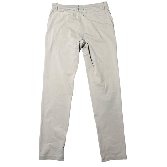 Quince men’s beige Protech golf pants size 32x34 sand dune performance trousers - Picture 3 of 5